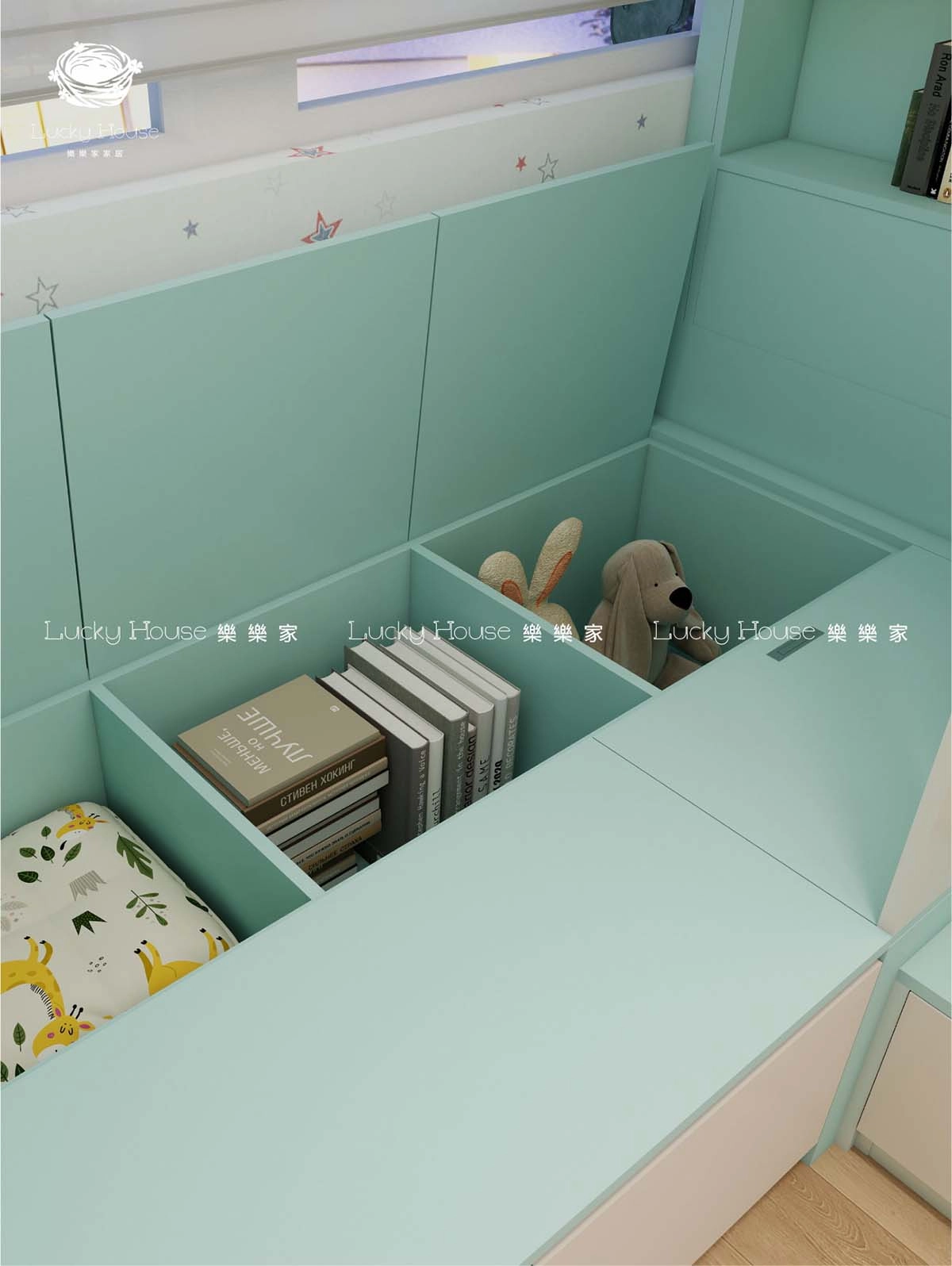 兒童房 三人共夢&功能樣樣齊