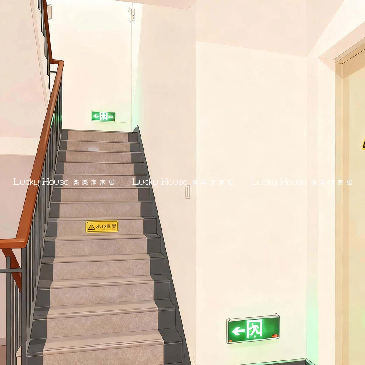 疏散通道與避火層正確使用