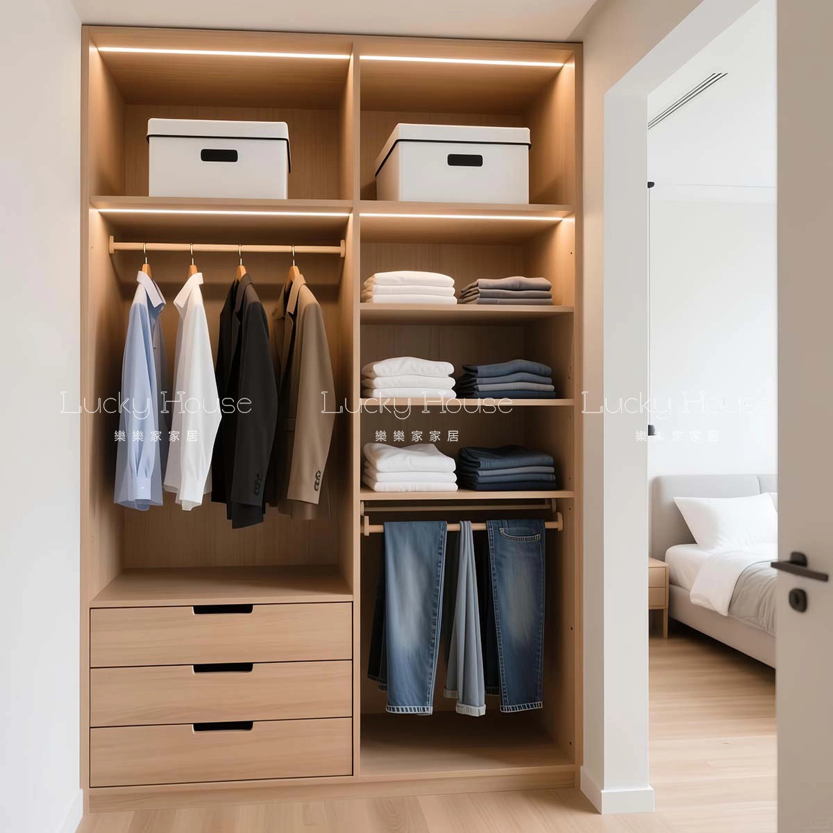 明白了，因為這些原因衣櫃深度要這樣設計