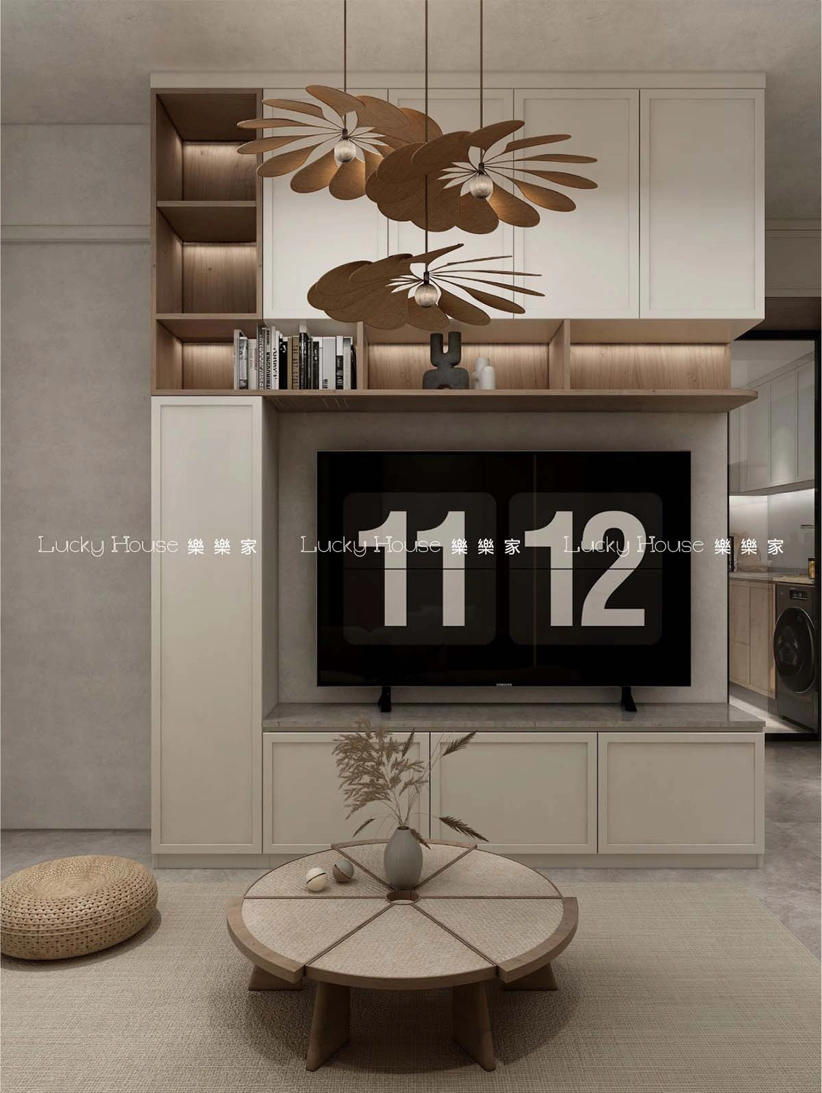 電視地櫃訂造全攻略：樂樂家全屋定制教您打造實用與美觀並存的客廳收納