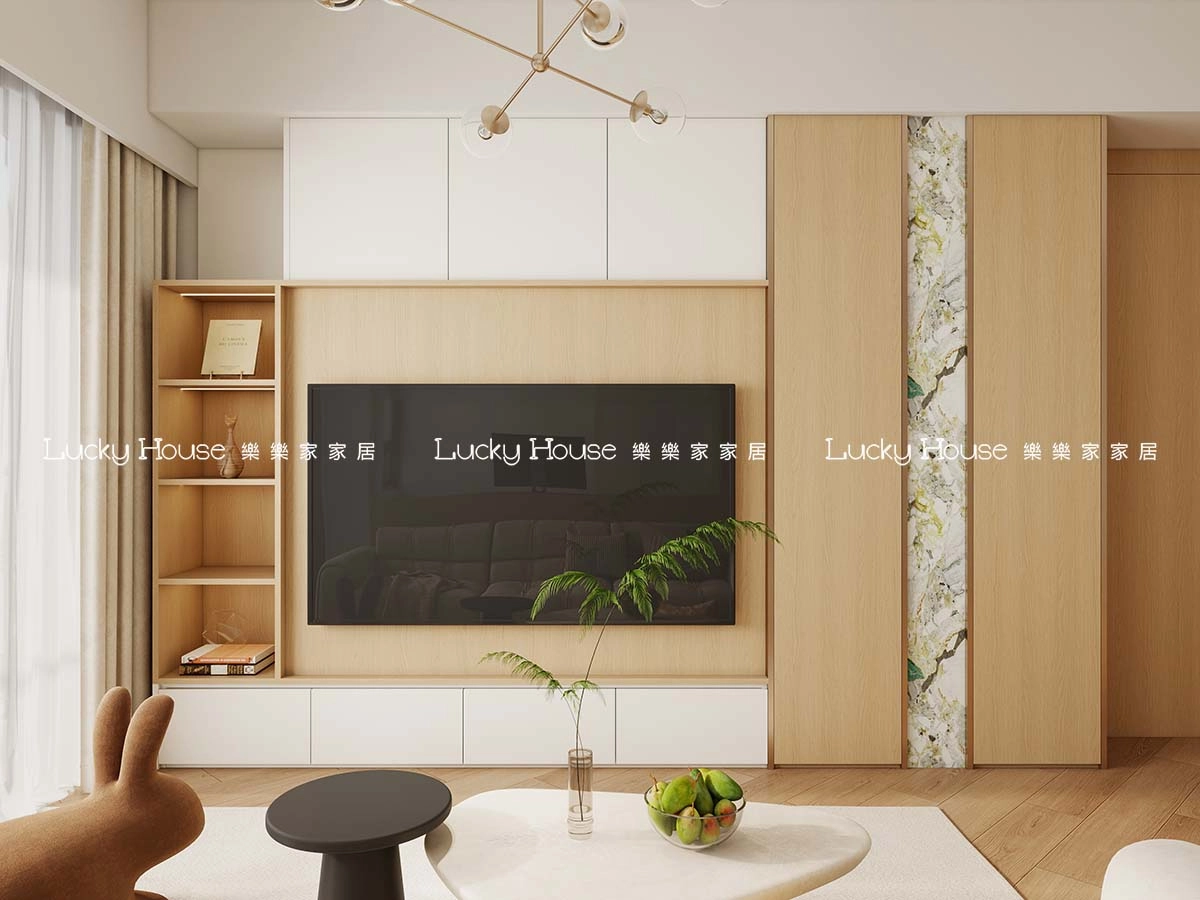 電視組合櫃訂造攻略：樂樂家全屋定制助您破解香港細廳收納難題