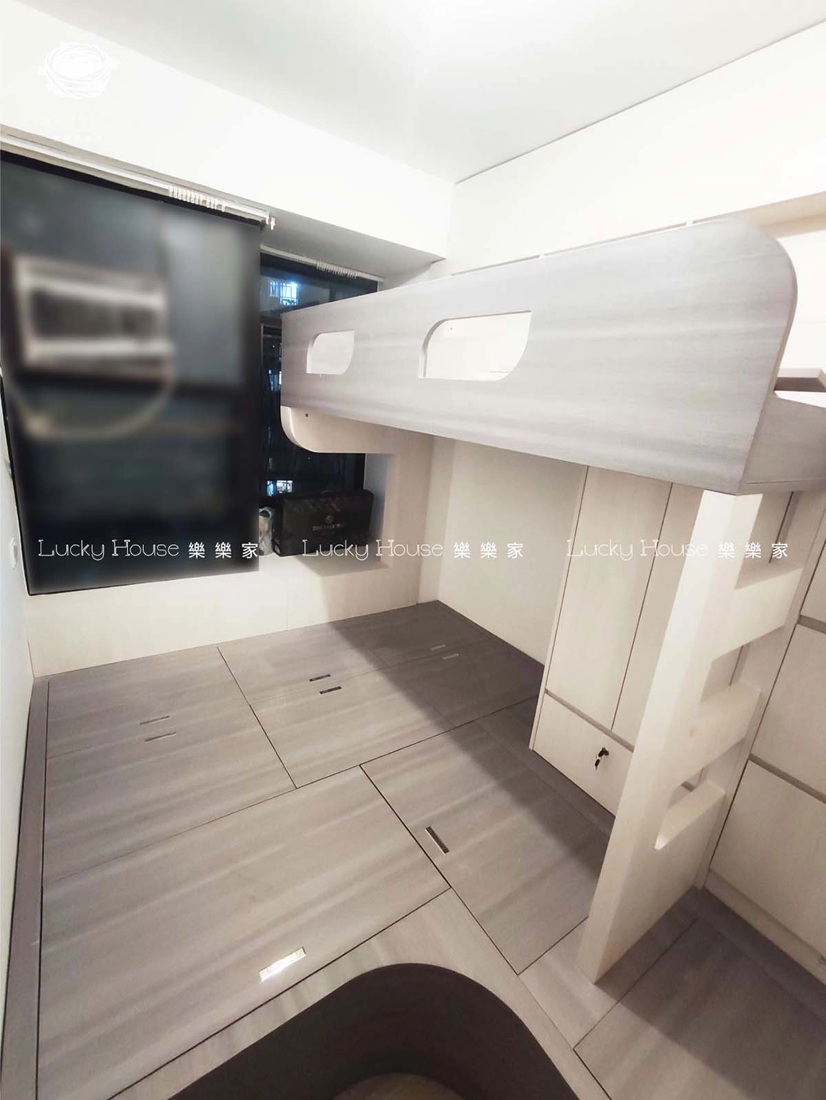 實例富蝶邨 空間感大增嘅原木風