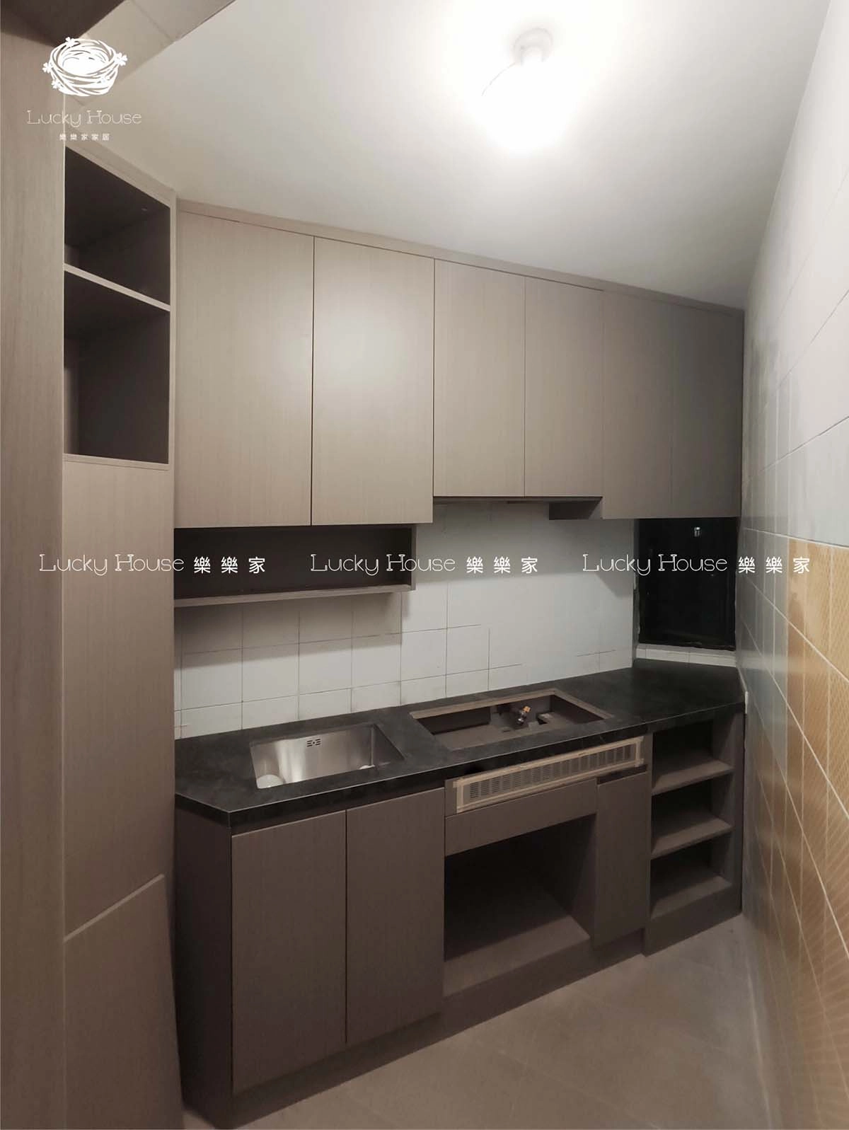 實例富蝶邨 空間感大增嘅原木風