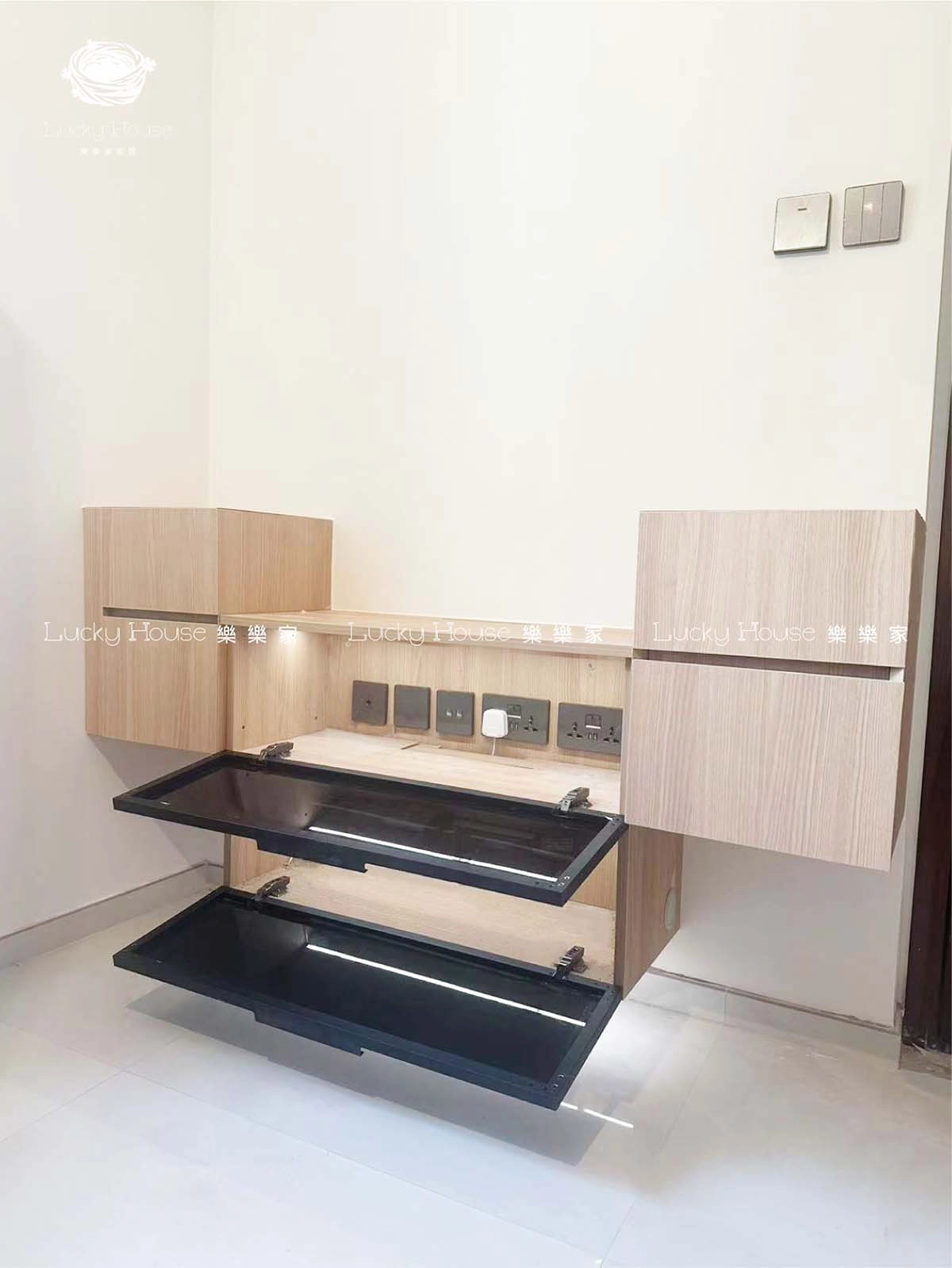 疊茵庭設計實圖-兩房一廳單位原木風通用設計