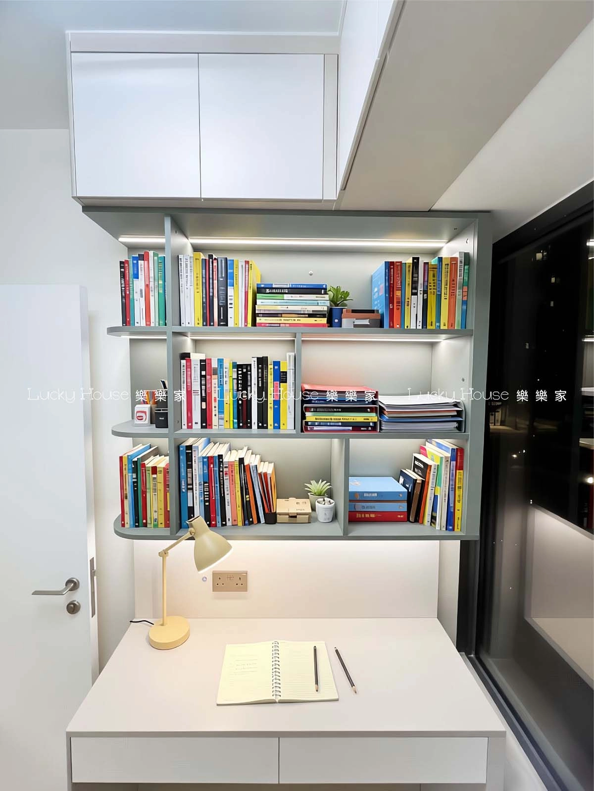 設計實圖【啟德煥然兩房一廳現代輕奢風通用案例】