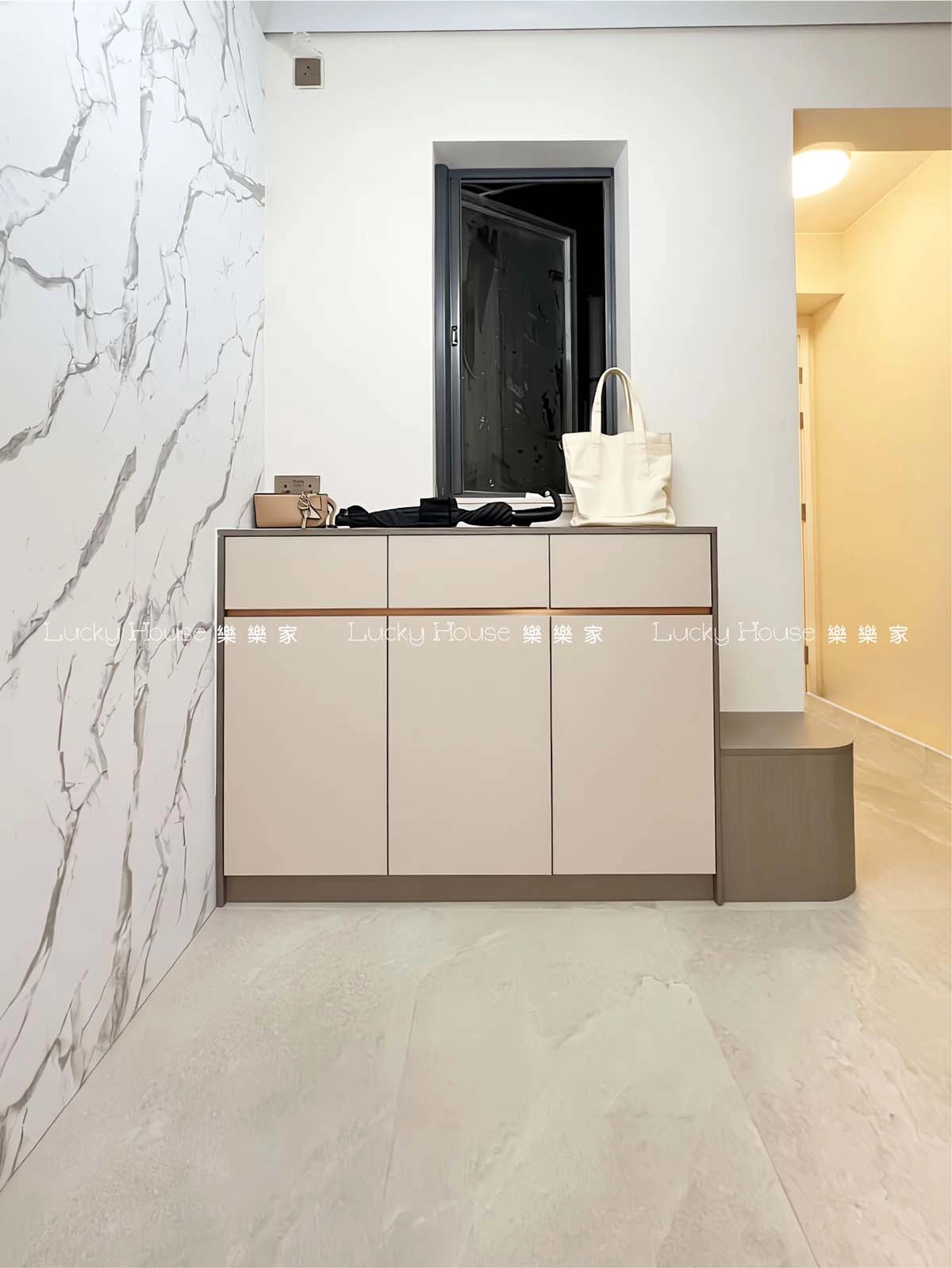 設計實圖【啟德煥然兩房一廳現代輕奢風通用案例】