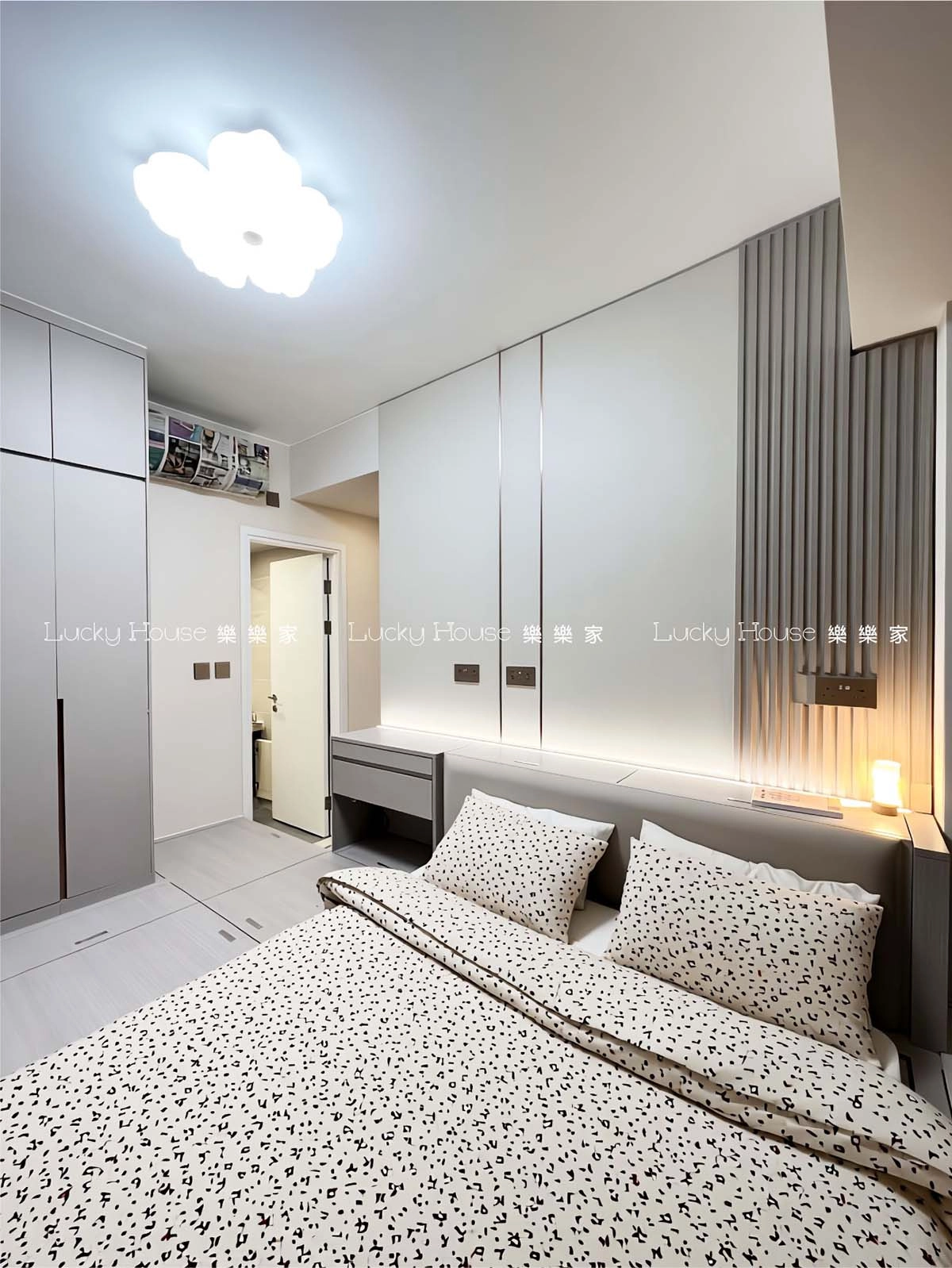 設計實圖【啟德煥然兩房一廳現代輕奢風通用案例】