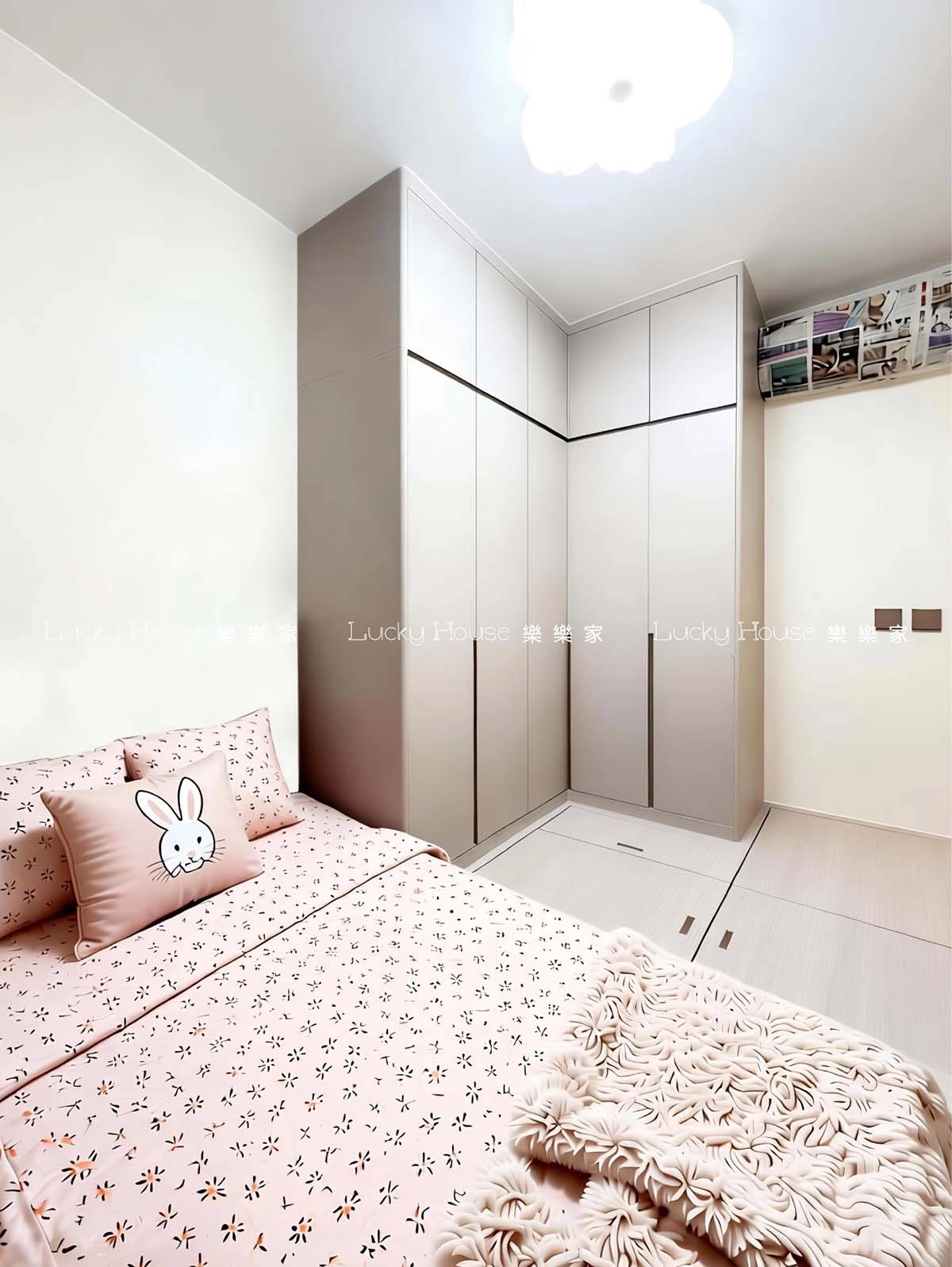 設計實圖【啟德煥然兩房一廳現代輕奢風通用案例】