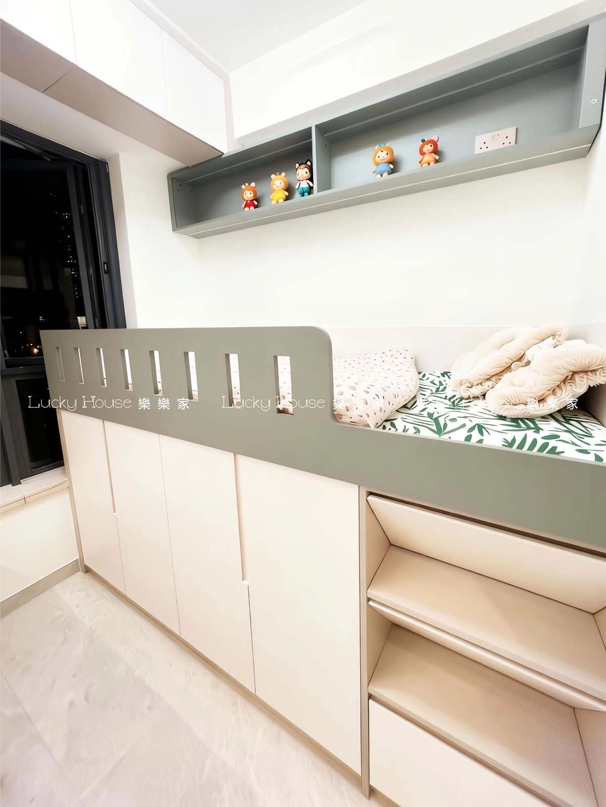 設計實圖【啟德煥然兩房一廳現代輕奢風通用案例】