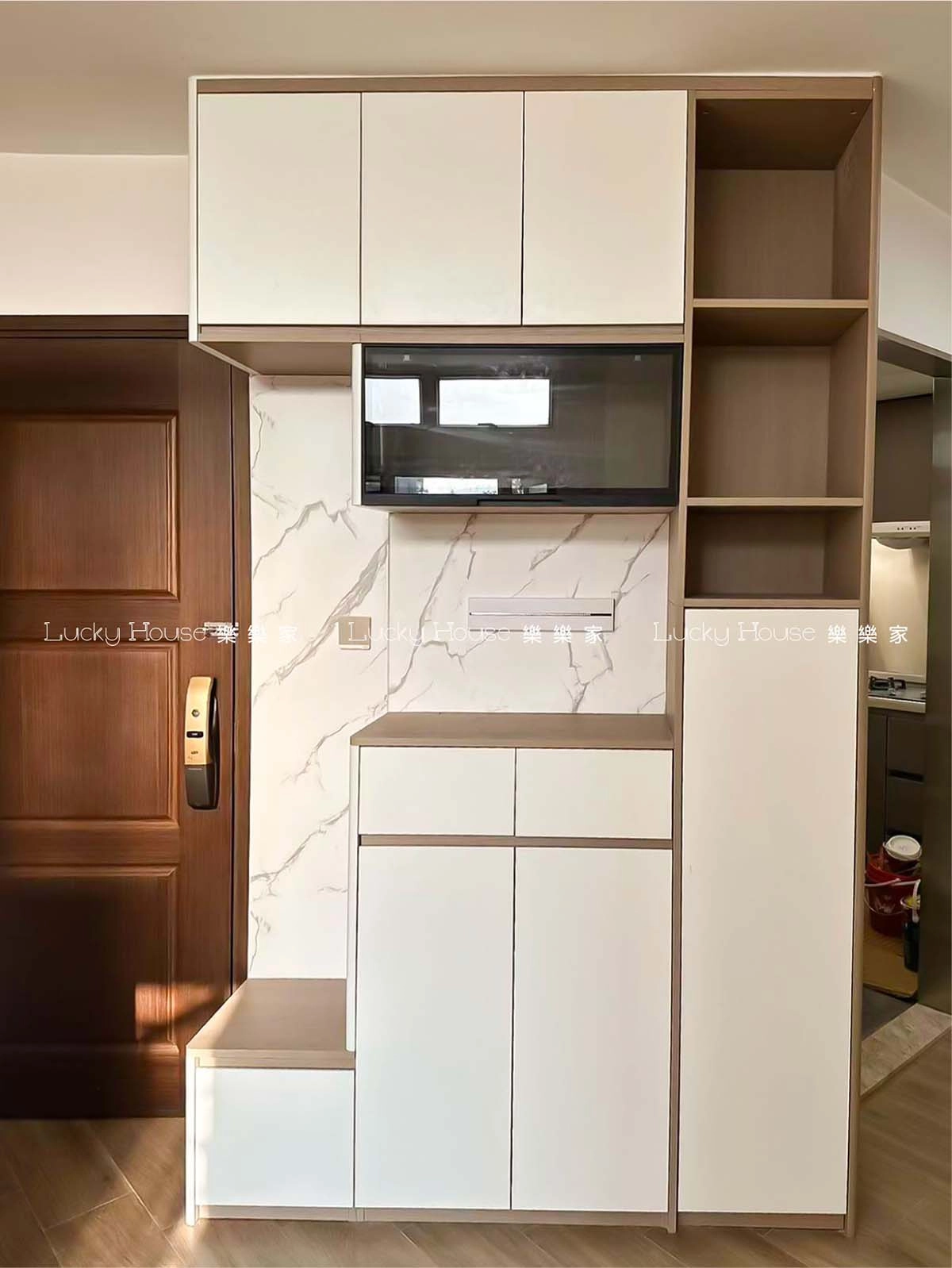 實圖天水圍 原木簡約風自然延伸設計